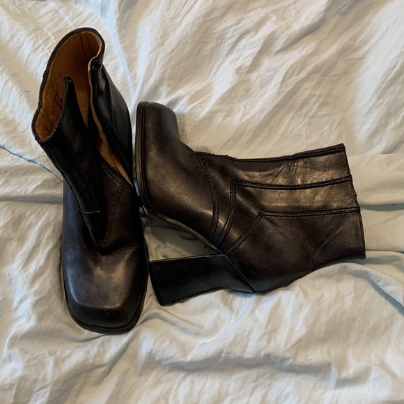 Leather Booties - Picture 2 of 5